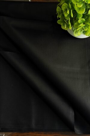 Jet Black Premium Tropical Cotton (pure cotton)