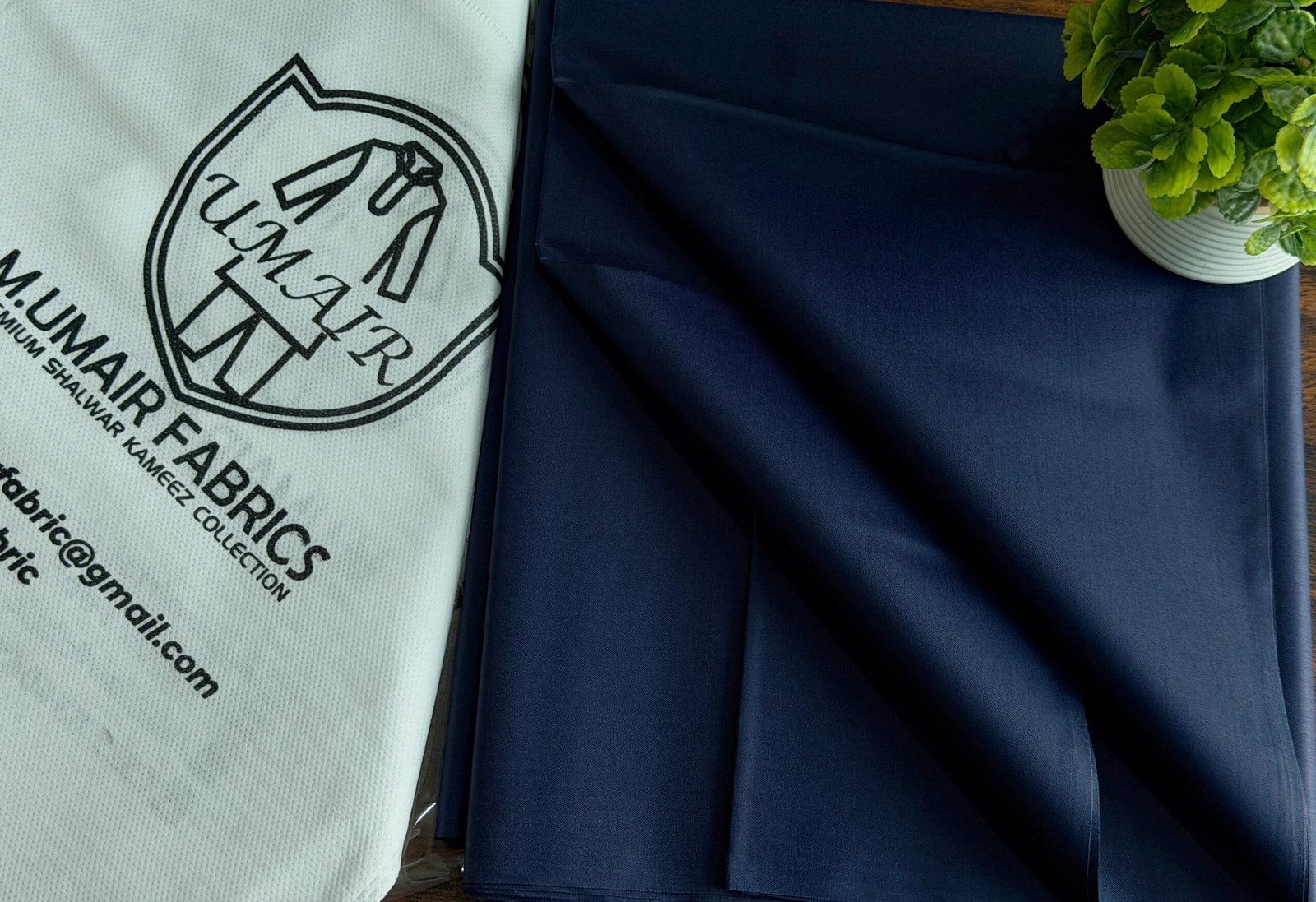 Navy Blue Colour/ Premium Tropical Cotton (pure cotton) - Image 3