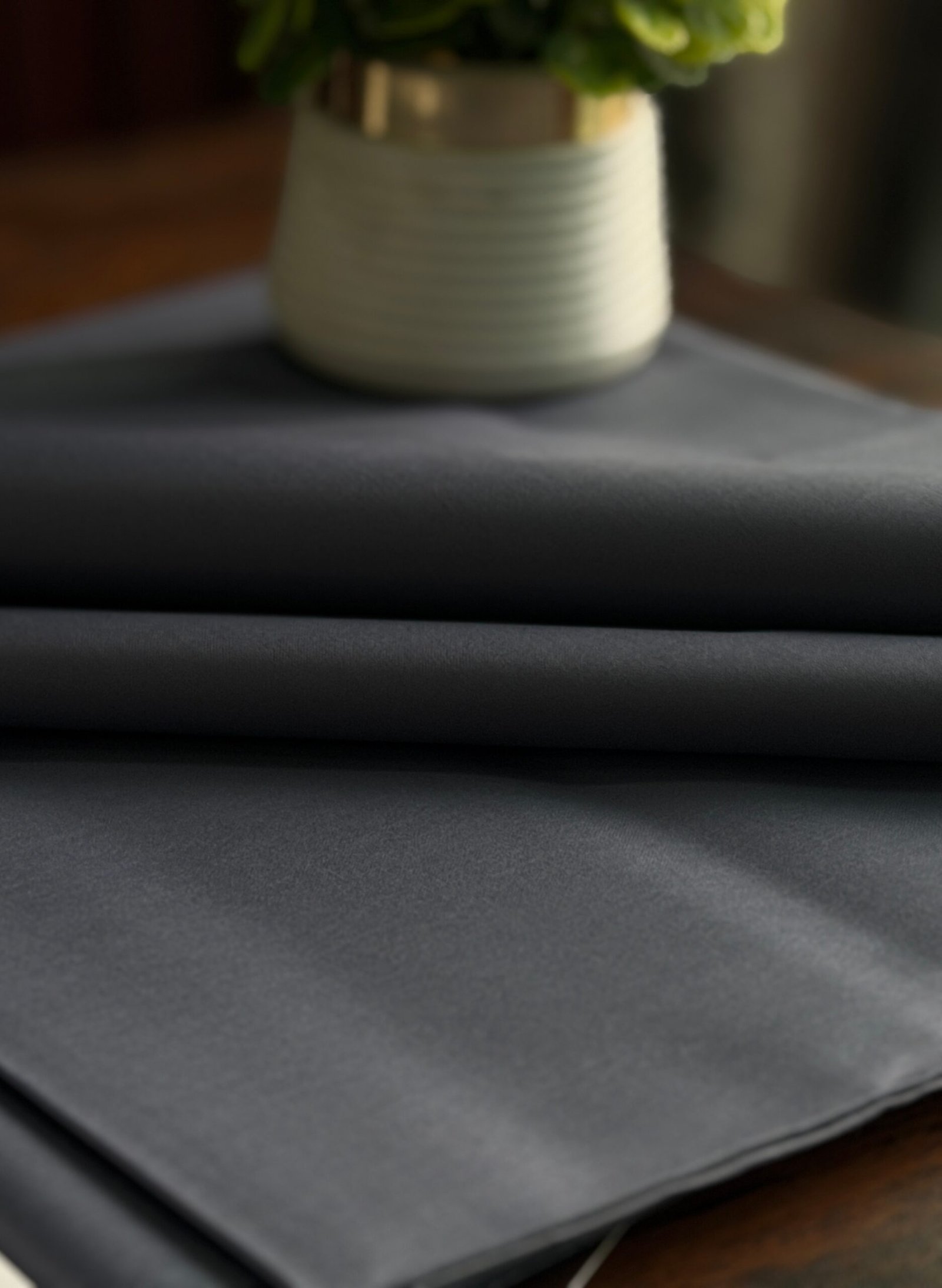 Smokey Grey Premium Tropical Cotton (pure cotton)
